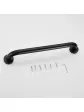 Black shower handle for the disabled 60 cm