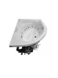 Wanna z jacuzzi do łazienki hydromasaż do wanny 1500 mm - model Mila