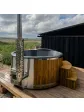 Wood-fired garden jacuzzi - 225 cm arrangement