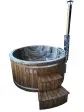 Garden jacuzzi, Russian pumpkin, bath tub, garden spa - 225 cm