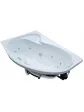 Jacuzzi wanna z hydromasażem asymetryczna 150x105