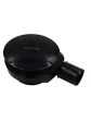 Shower tray siphon for a bathroom shower cabin, black, 90 mm - Akces