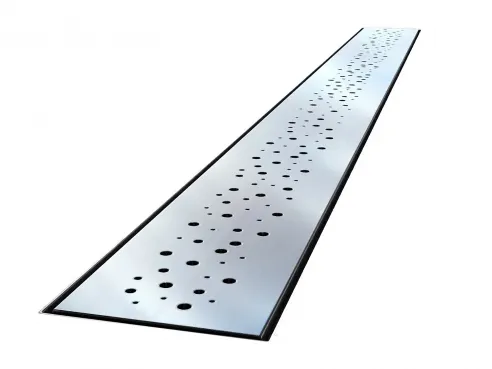 Linear drain, low, slim version - 100 cm