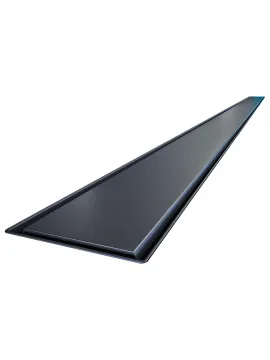 Odpływ liniowy płytki black - 110 cm