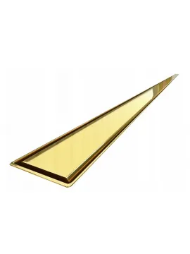 Odpływ liniowy niski gold - 70 cm