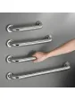 Chromed handle for disabled people 60 cm