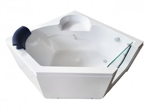 Shallow bathtub for the elderly and disabled - MEDICA 135x135 cm