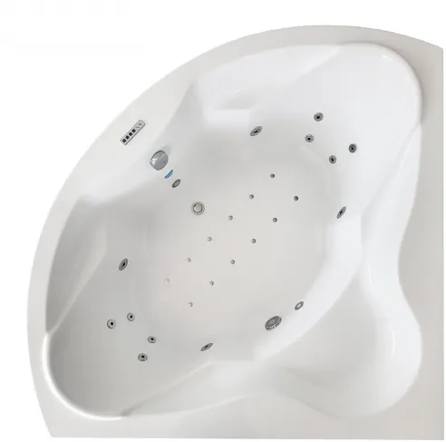 Corner jacuzzi tub - BETA 150x150 cm