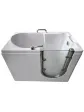 Walk-in bathtub with opening door - MEDICA 100x70 - 5