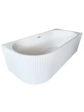 Freestanding corner bathtub, right - 150x75 cm IMOLA