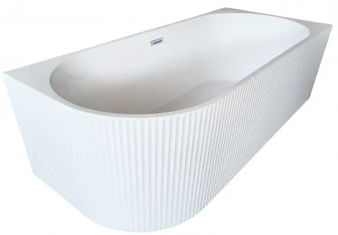 Freestanding corner bathtub, right - 150x75 cm IMOLA