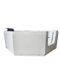 Bathtub with door right and casing