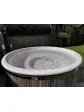 Acrylic insert for a garden jacuzzi tub with an internal heater - 200 cm